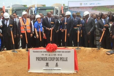 Lancement à Abidjan des travaux de construction du pont Cocody-Plateau d’un coût de 77,5 milliards FCFA