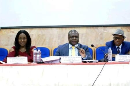 Mesmin Komoé, président du Conseil d’administration de la MUGEFCI