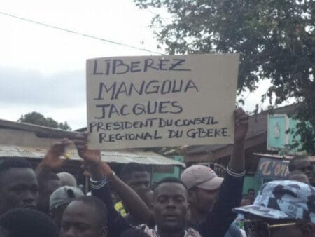 Condamnation à 5 ans de prison ferme par le tribunal correctionnel de Bouaké du président du conseil régional du Gbêkê Mangoua a été c