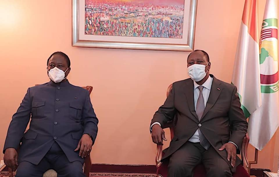 Côte d’Ivoire : Bédié et Ouattara se sont rencontrés, le dialogue renoué