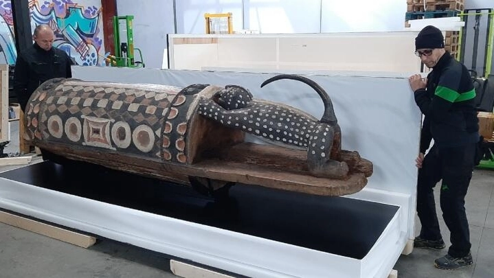 Restitution du tambour parleur des Tchaman:le processus est » bien engagé »