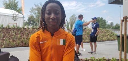 Budapest 2023- Marie-Josée Ta Lou : « Je suis en pleine forme »