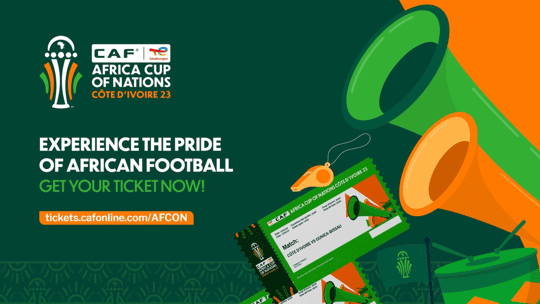 QUALIFICATION La nouvelle phase de vente de billets commence aujourd’hui pour les quarts de finale de la Coupe d’Afrique des Nations CAF TotalEnergies Côte d’Ivoire 2023