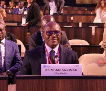 Parasport/Jeux paralympiques 2024:Adjé Silas Metch porte la voix de la Côte d’Ivoire à l’UNESCO