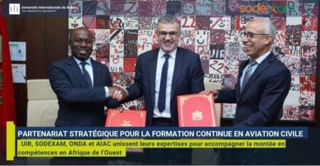 Aviation Civile-Développement des compétences: la SODEXAM signe trois partenariats majeurs