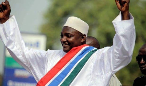 Adama Barrow attendu mardi en France