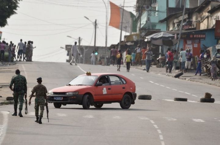 Côte d’Ivoire: la ville de Bouaké est toujours aux mains des mutins