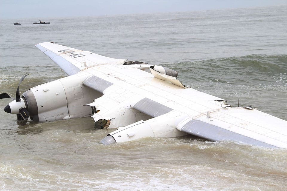 Crash d’un avion à Abidjan: l’Antonov de fabrication soviétique totalisait 42 ans d’exploitation