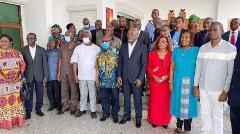 Assoa Adou visite Affi Nguessan